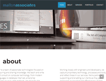 Tablet Screenshot of matraining.com